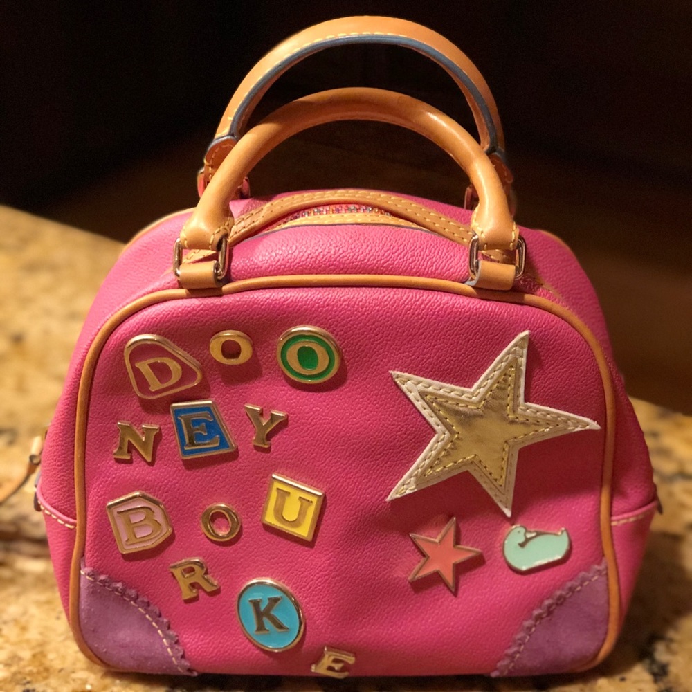 Collectible MINI Dooney & Bourke Leather Satchel